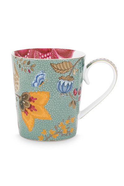 Letter Mug Light Blue Q