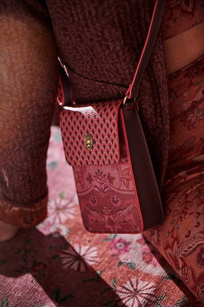 Phone Bag Kyoto Festival Dark Pink