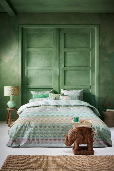 Duvet Cover Set Ashanti Green