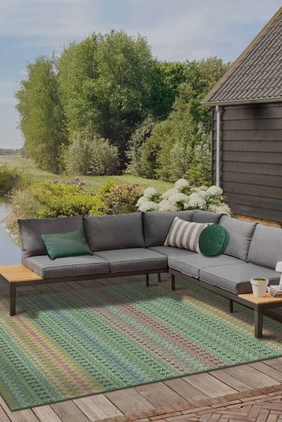 Outdoor Teppich Ashanti by Pip Grün
