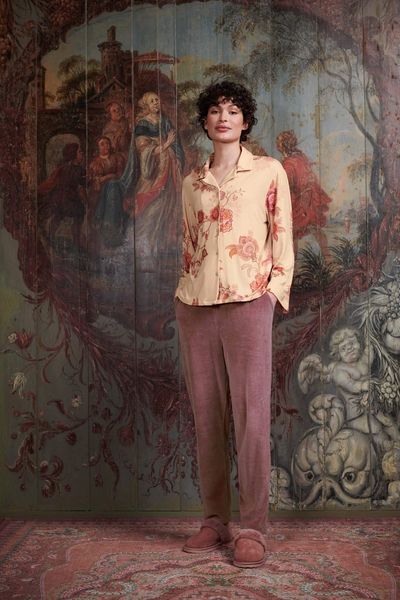 Pantalon Nicky Velvet Rose Lilac