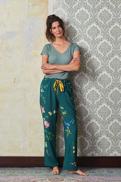 Lange Broek Fleur Grandeur Groen