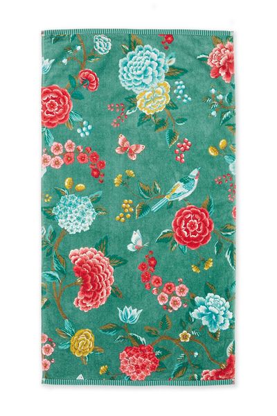 Bath Towel Good Evening Green 55x100