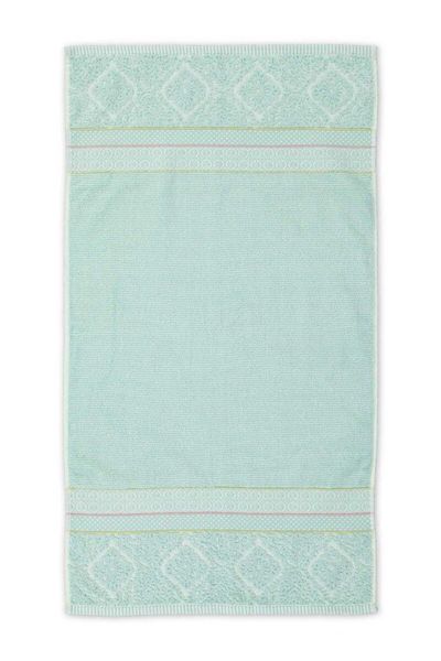 Baddoek Soft Zellige Blauw 55x100 cm