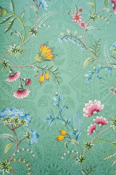 Pip Studio La Majorelle Non-Woven Wallpaper Green