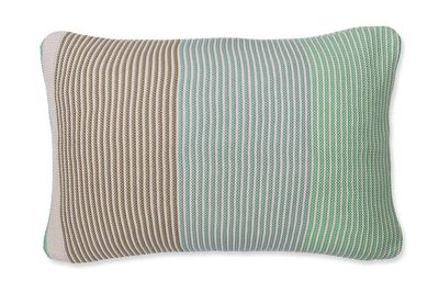 Cushion Blockstripe Light Green