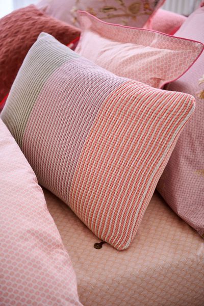 Cushion Blockstripe Pastel