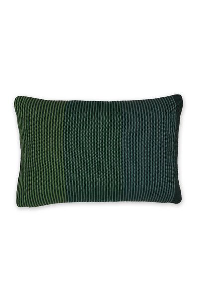 Cushion Blockstripe Green