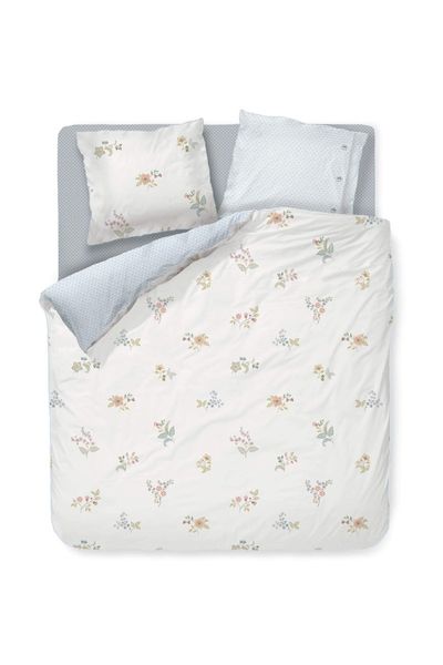 Ensemble housse de couette Blossom Chique Blanc