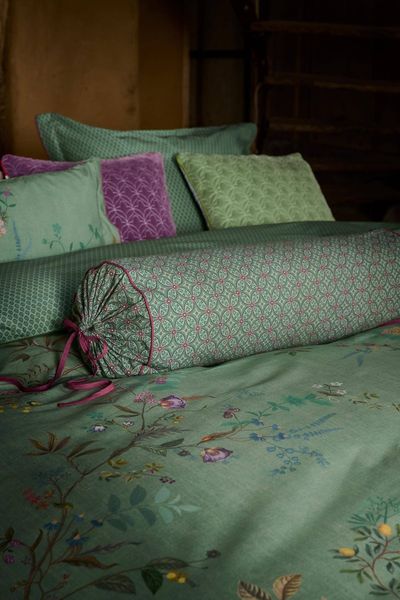 Roll Cushion Bustani Green
