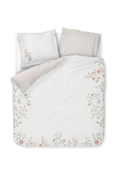Duvet Cover Set Campo de Flores Off-White