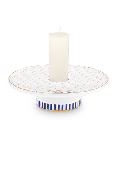 Royal Dots Candle Tray 14 cm