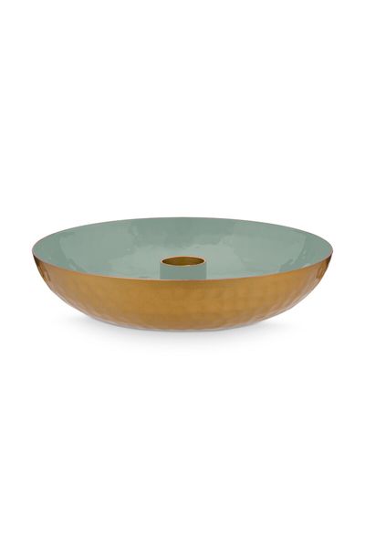 Candle Tray Small Old Blue 16 cm