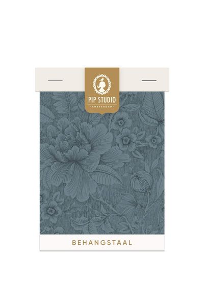 Behangstaal Casa dei Fiori Denim Blauw