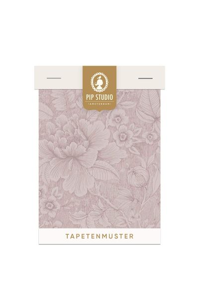Tapetenmuster Casa dei Fiori Hellmauve