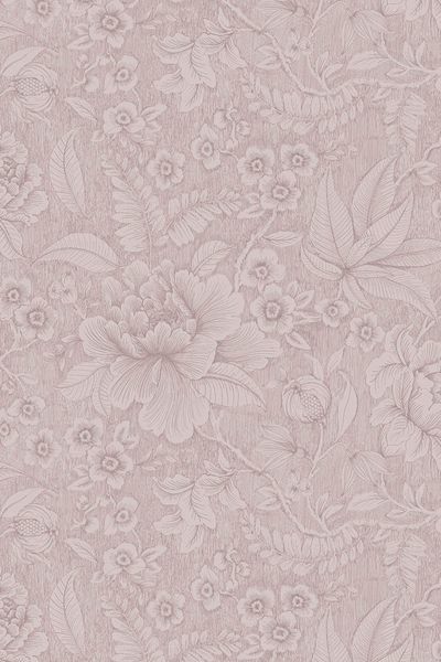 Pip Studio Papier Peint Intissé Casa dei Fiori Mauve Clair