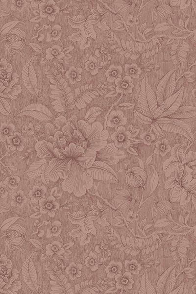 Pip Studio Casa dei Fiori Non-Woven Wallpaper Terra