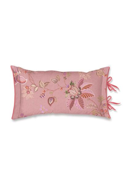 Rechteckige Zierkissen Cece Fiore Rosa