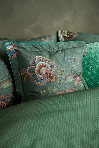 Cushion Square Cece Fiore Green