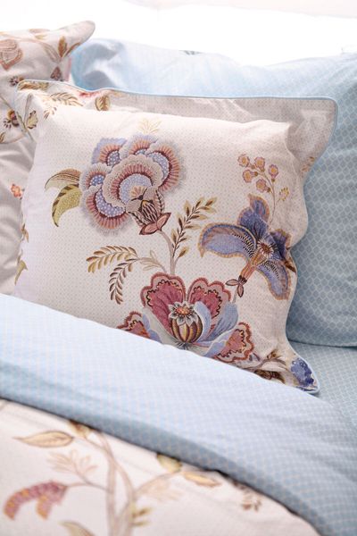 Cushion Square Cece Fiore White