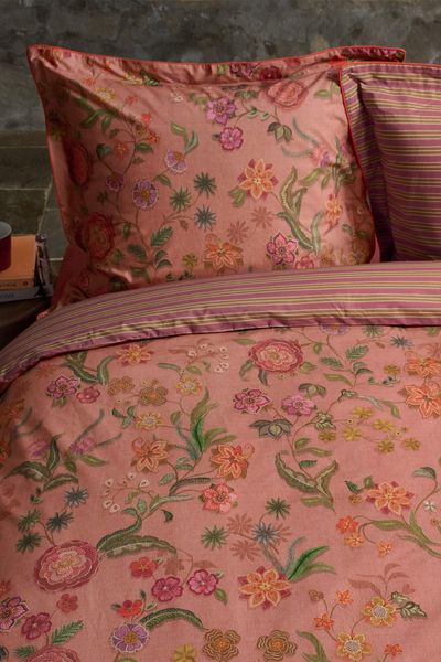 Pillowcase Coco Flower Coral