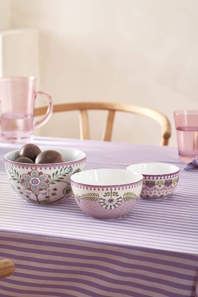 Lily & Lotus Bowl Lilac 15cm