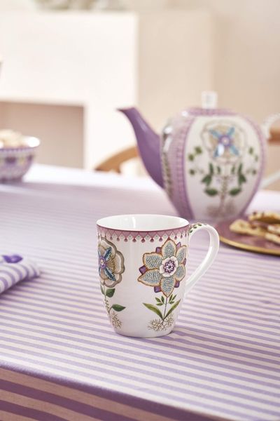 Lily & Lotus Lot de 2 Tasses de Grande Taille Lilas 350ml