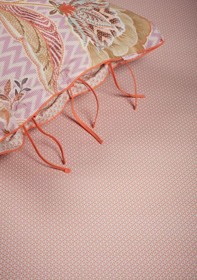 Spannbettlaken Cross Stitch Koralle