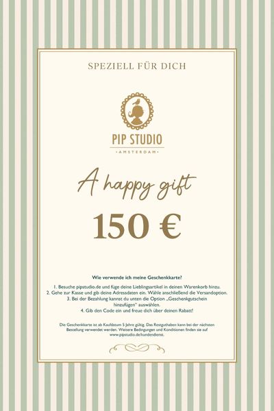 Digitalen Geschenkkarte €150
