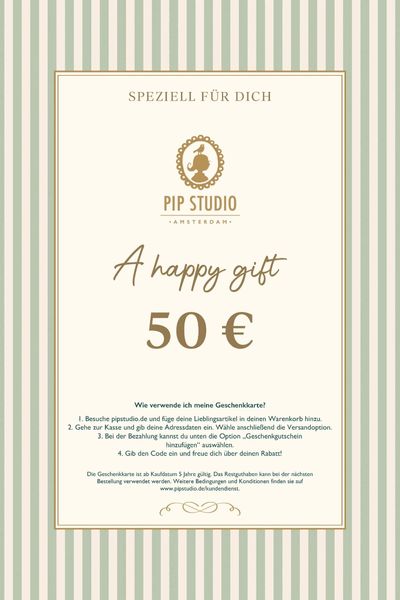 Digitalen Geschenkkarte €50
