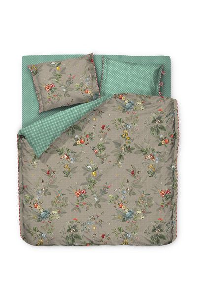 Bettbezug Fall in Leaf Khaki