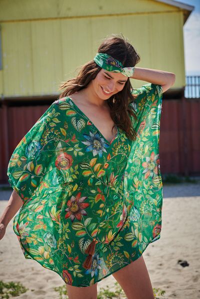 Tuniek Exotic Garden Groen