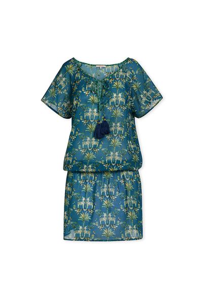 Dress Tropic Twins Blue