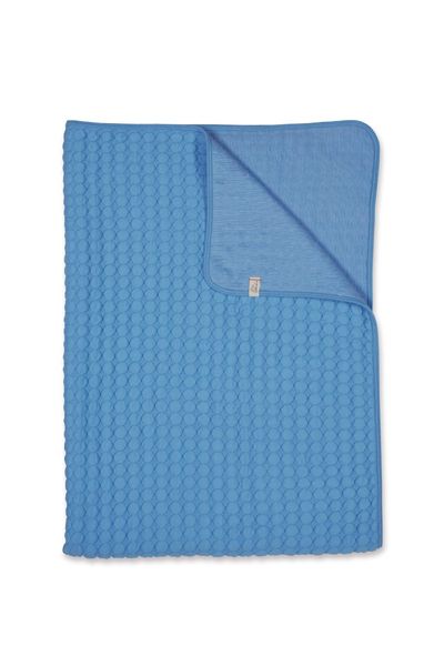 Plaid Fill in the dots Blauw