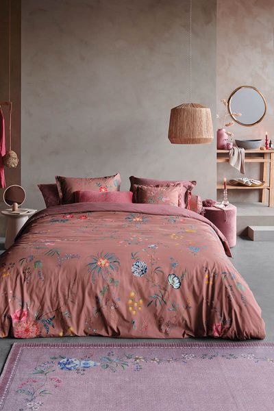 Duvet Cover Fleur Grandeur Pink