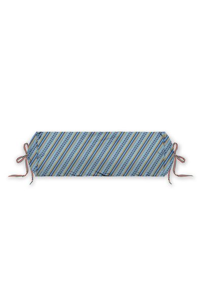 Neck Roll Flirting Birds Blue