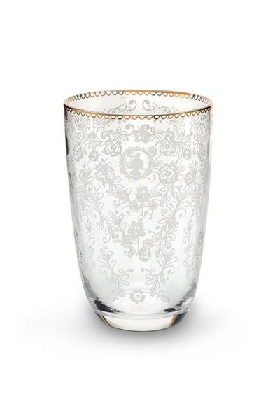 Floral longdrink glass