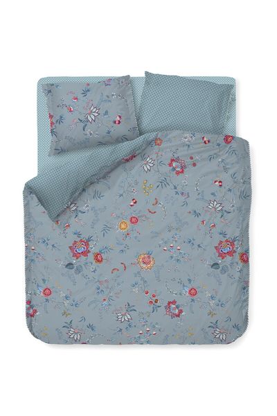 Duvet Cover Flower Festival Blue