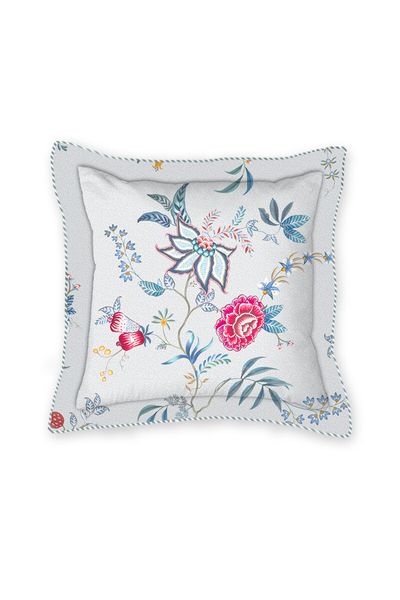 Cushion Square Flower Festival White