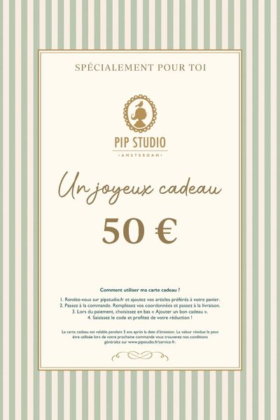 Carte cadeau digitale €50