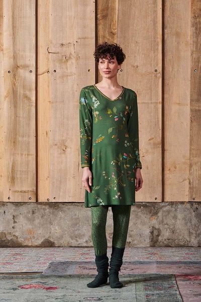 Nightdress Kawai Flower Green