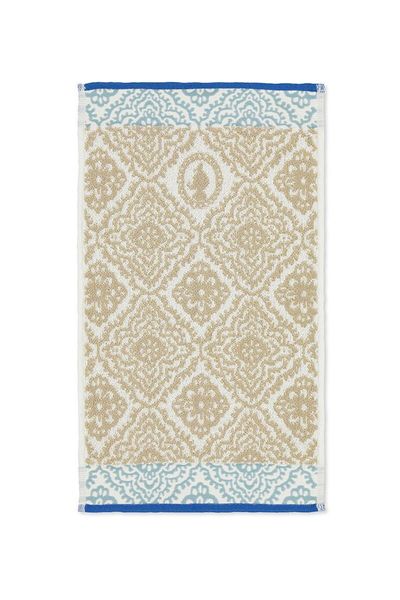 Guest towel Jacquard Check Khaki 30x50 cm