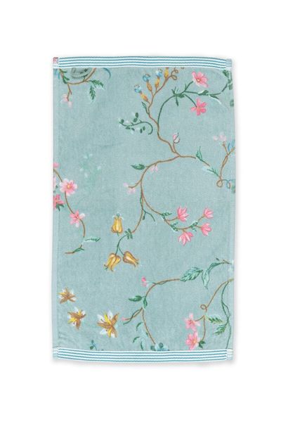 Guest Towel Les Fleurs Blue 30x50 cm