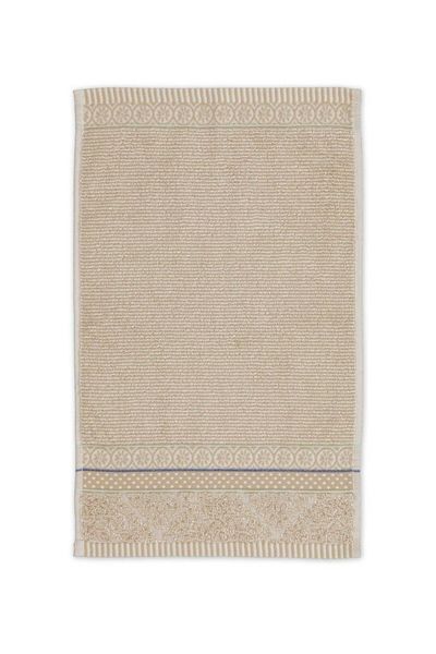 Gästehandtuch Soft Zellige Khaki 30x50 cm