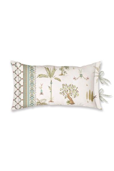 Cushion Rectangle Giardini di Frutta White