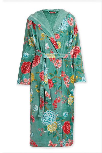 Bathrobe Good Evening Green