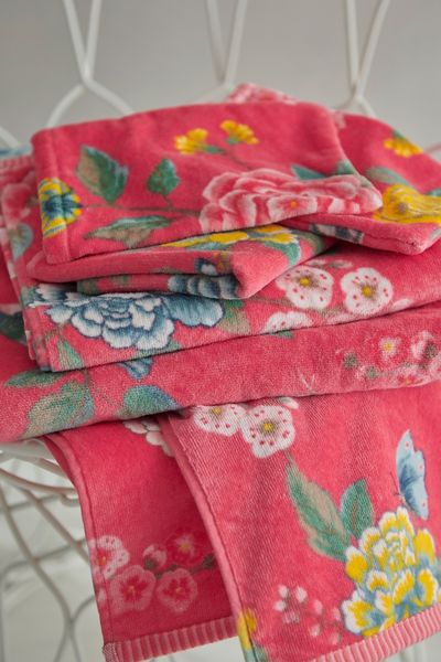 Wash cloth Good Evening Coral 16x22 cm