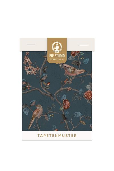 Tapetenmuster Good Nightingale Dunkelblau