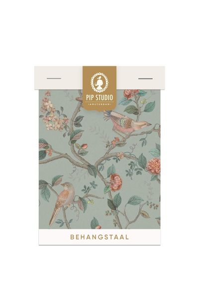 Behangstaal Good Nightingale Licht Blauw/Grijs