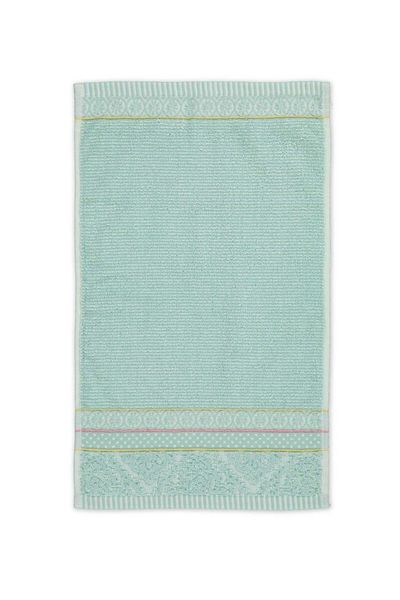 Guest towel Soft Zellige Blue 30x50 cm